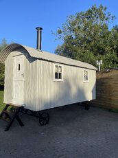 Shepherd's Hut outside